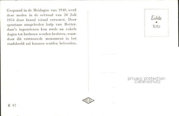 Windmuehle Rotterdam Oostplein – Bild 2