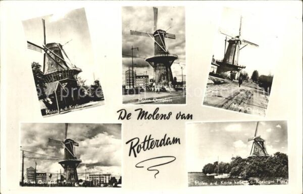 Windmuehle Rotterdam Kralinger Plas Charlois Oostp