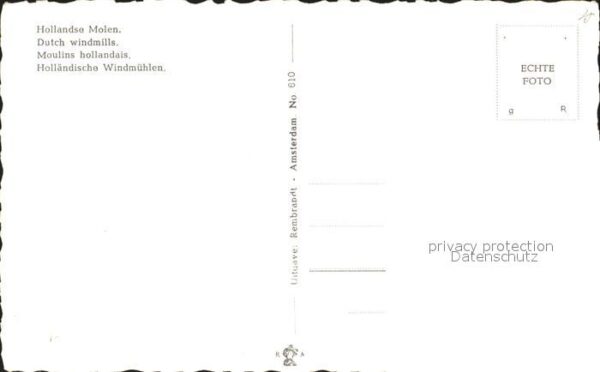 Windmuehle Holland – Bild 2