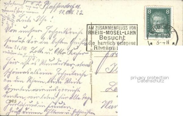 Dampfer Seitenrad Bornhofen am Rhein Feindliche Brüder – Bild 2