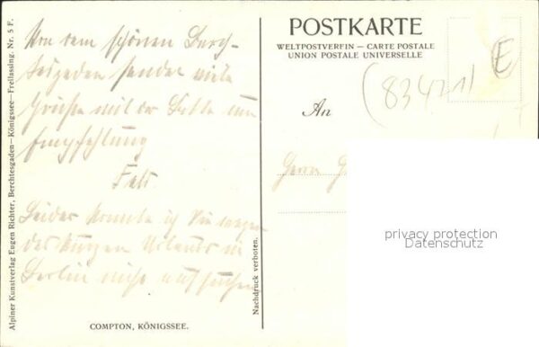 Compton E. H. Königssee – Bild 2