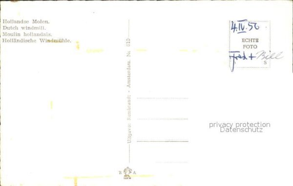 Windmuehle Holland – Bild 2