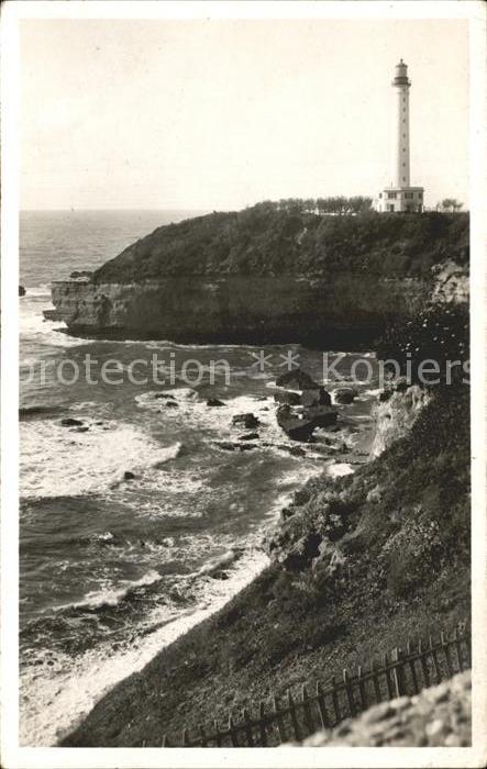 Leuchtturm Lighthouse Biarritz Phare