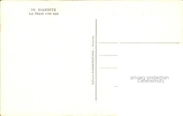 Leuchtturm Lighthouse Biarritz Phare – Bild 2