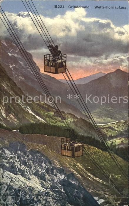 Seilbahn Wetterhorn Grindelwald