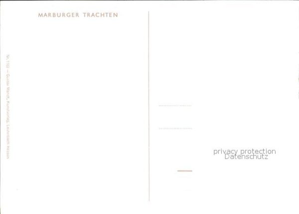 Trachten Hessen Marburg Kirche – Bild 2