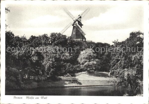 Windmuehle Mühle am Wall Bremen