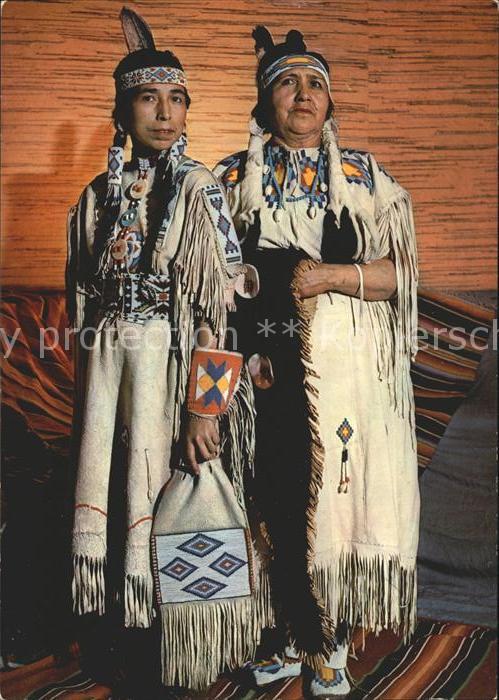 Indianer Native American Indianer-Squaws Cree-Stamm