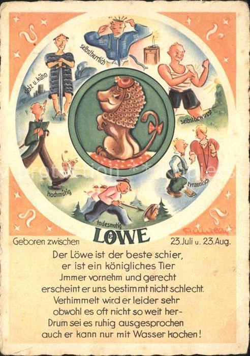 Sternzeichen Löwe