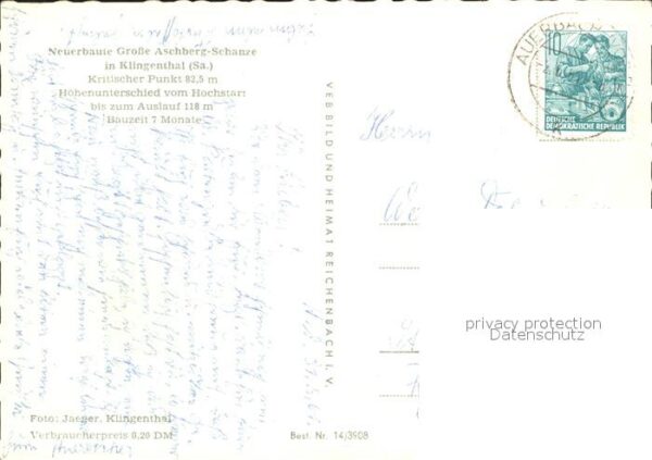 Ski-Flugschanze Grosse-Aschberg-Schanze Klingenthal – Bild 2