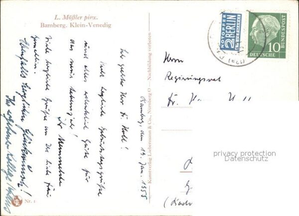 Moessler L. Bamberg Klein-Venedig – Bild 2