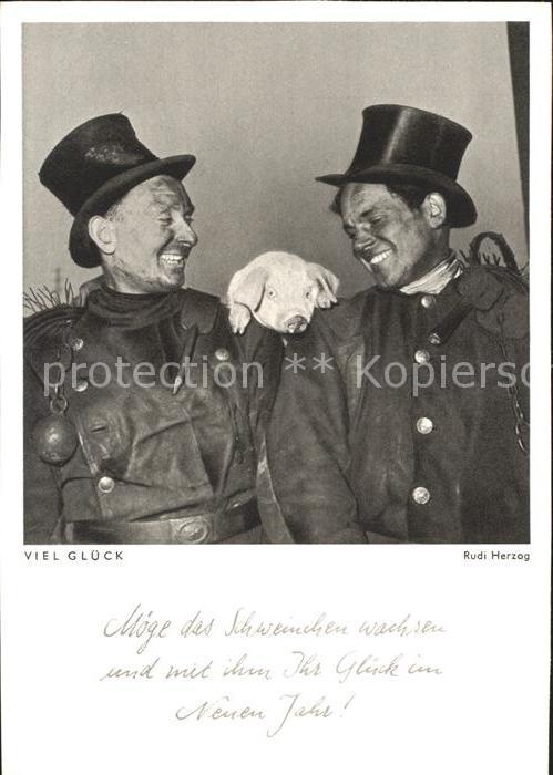 Schornsteinfeger Schwein Foto-Rudi-Herzog