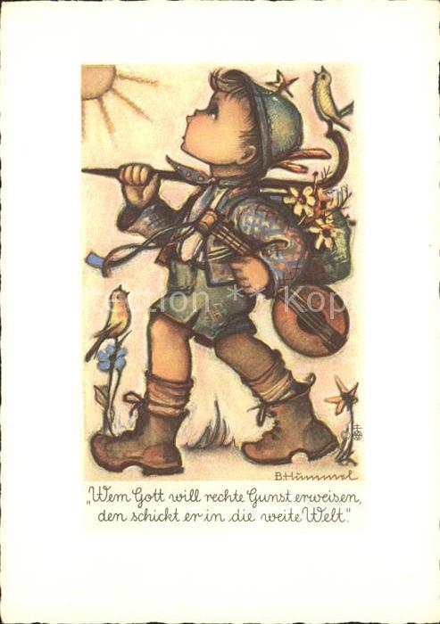 Hummel Nr. 4512 Reisender Mandoline Vögel