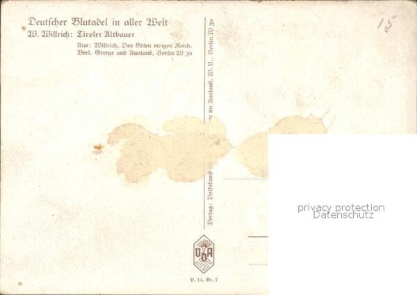 Willrich W. Tiroler Altbauer – Bild 2