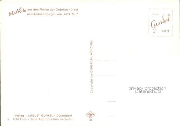 Mecki Nr. 6 Strohwitwer Nadel Faden – Bild 2
