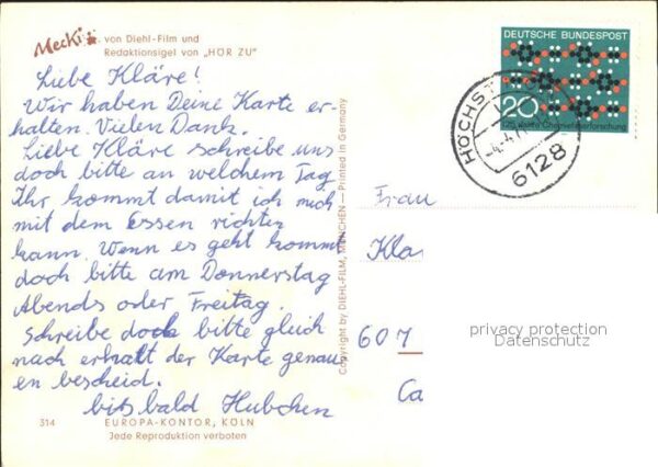 Mecki Nr. 314 Herd Apfel Orange – Bild 2