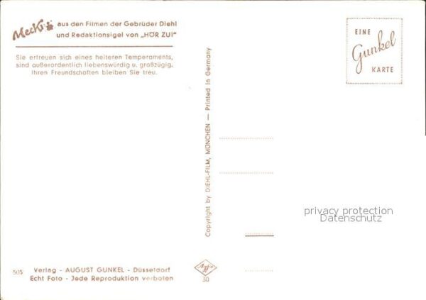 Mecki Nr. 505 Sternzeichen Stier Staffelei Pinsel – Bild 2
