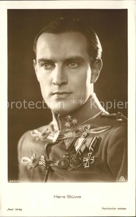 Verlag Ross Nr. 4450/1 Schauspieler Hans Stüwe