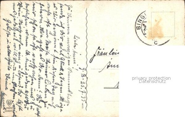 Verlag Photochromie Nr. 584 Bäume Waldweg – Bild 2