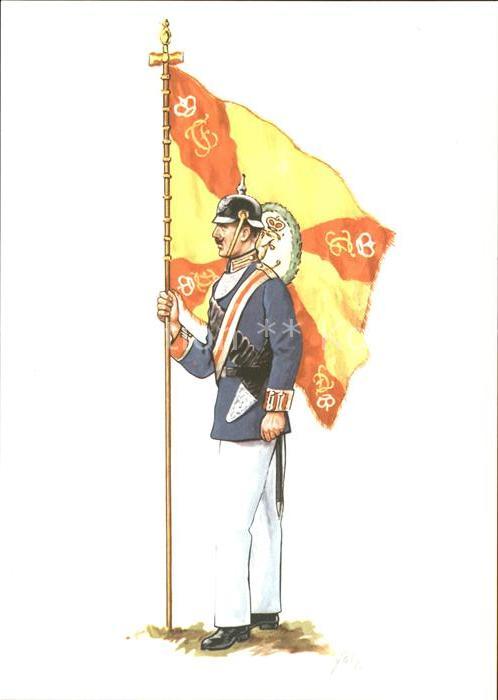 Regimente Leibgrenadier-Regiment Fahnenträger Bad