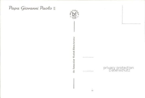 Papst Papa Giovanni Paolo II – Bild 2