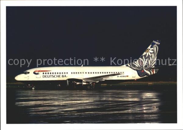 Flugzeuge Zivil Deutsche BA Boeing 737-300 D-ADBG