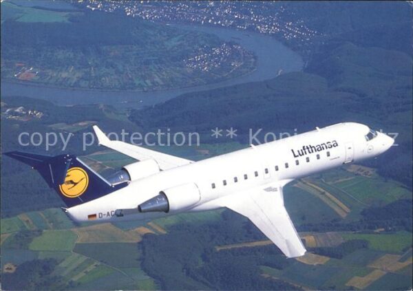 Lufthansa Canadair Jet CL-600