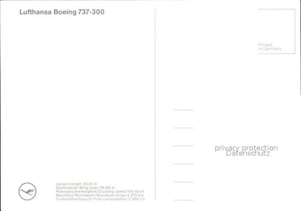 Lufthansa Boeing 737-300 – Bild 2