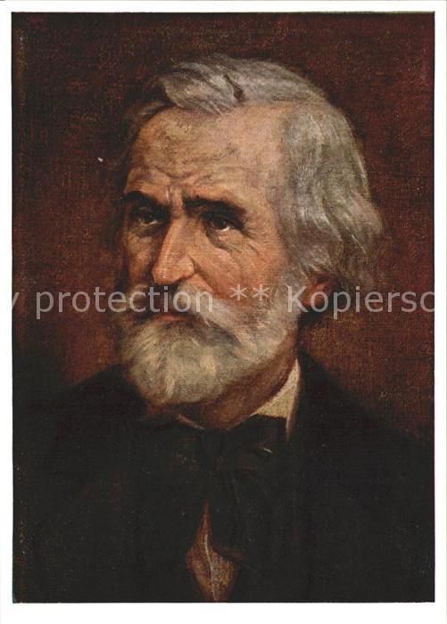 Verdi Giuseppe Künstlerkarte A. Hermann Nr. 7082
