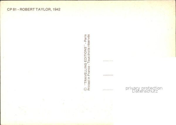 Schauspieler Robert Taylor – Bild 2