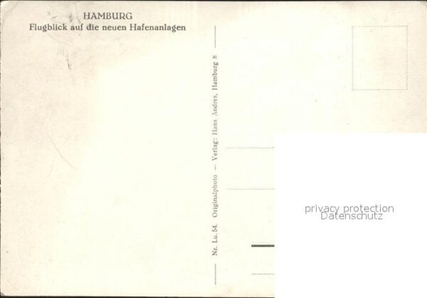 Hafenanlagen Fliegeraufnahme Hamburg – Bild 2