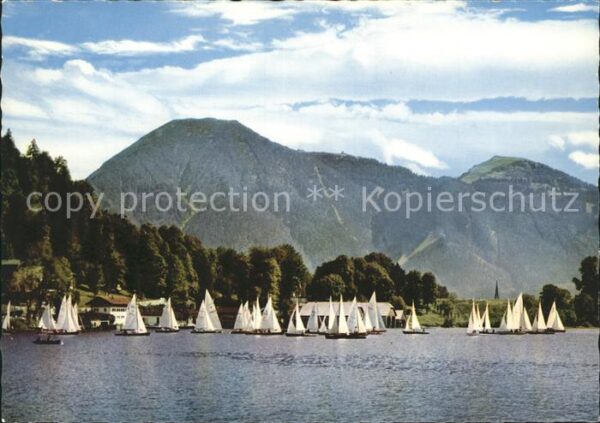 Segelboote Tegernsee Jachthafen