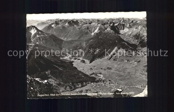 Foto Risch-Lau Nr. 2777 Zugspitze Ehrwald Lermoos Biberwie