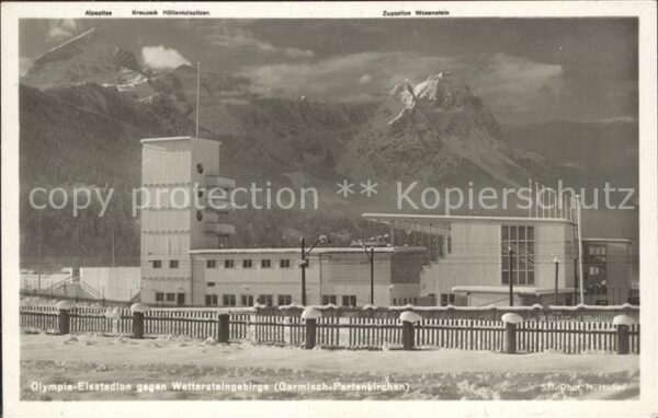 Stadion Olympia-Eisstadion Wettersteingebirge G