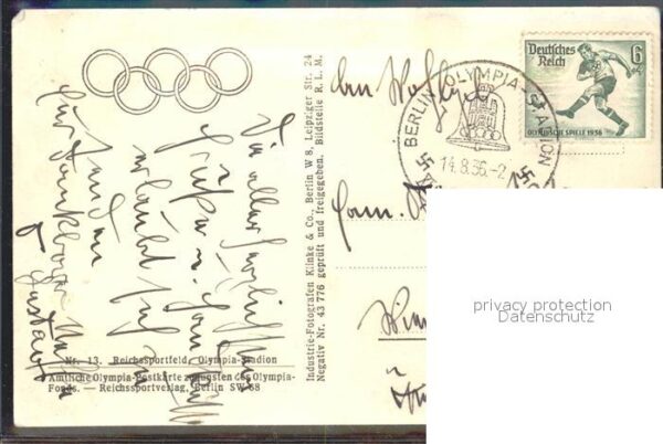 Stadion Olympia-Stadion Reichssportfeld Flieger – Bild 2