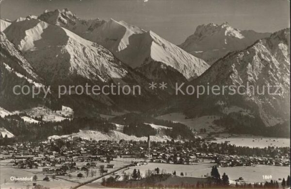 Oberstdorf Stempel Internationale Skiflugwoche 195