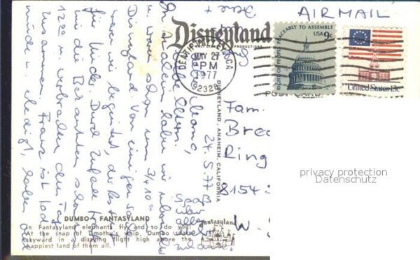 Disneyland California Dumbo Fantasyland – Bild 2