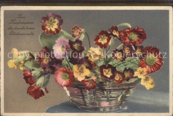 Konfirmation Blumen Schlüsselblumen