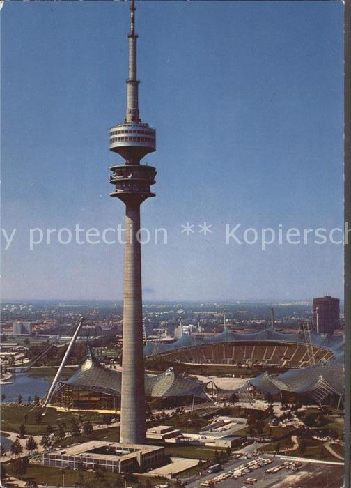 Stadion Olympiapark München Olympiaturm