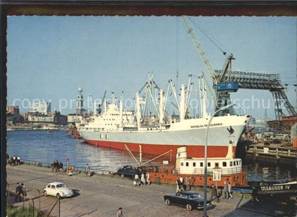 Schiffe Ships Navires Hamburg Hafen
