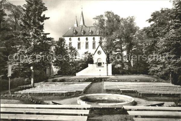 Neuhausen Erzgebirge Schloss Purschenstein mit Freilichtbühn