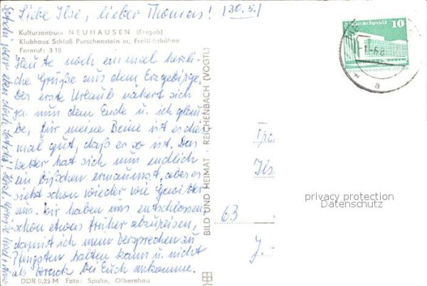 Neuhausen Erzgebirge Schloss Purschenstein mit Freilichtbühn – Bild 2
