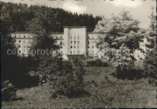 Erlabrunn Erzgebirge Bergarbeiter- Krankenhaus