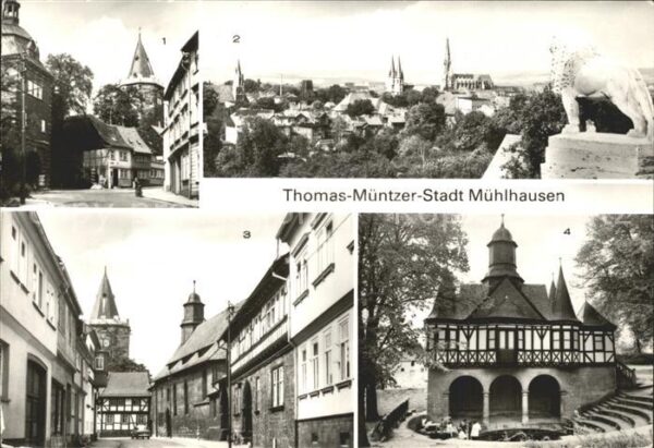 Muehlhausen Thueringen Frauentor Stadtberg Holzstrasse Poppero