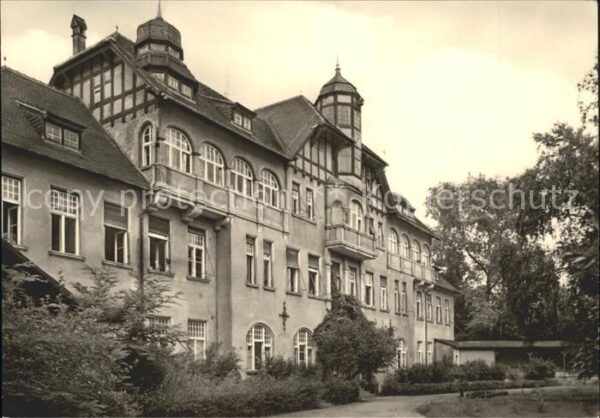 Oranienbaum Tbc- Heilstätte