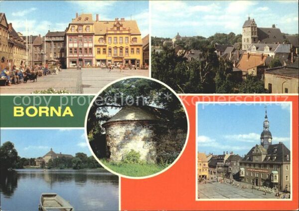 Borna Karl- Marx- Platz Alte Stadtmauer Ratha