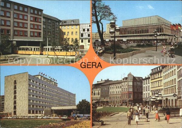 Gera Haus der Kultur Interhotel Gera Johanni