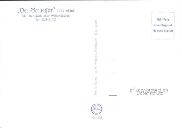 Berlepsch-Ellerode Der Berlepsch – Bild 2