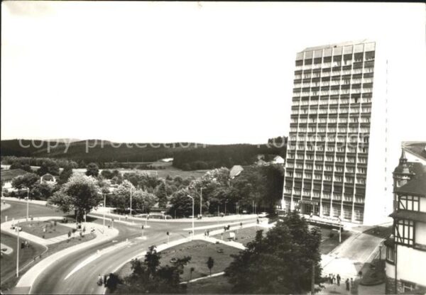Oberhof Thueringen FDGB Erholungsheim Rennsteig