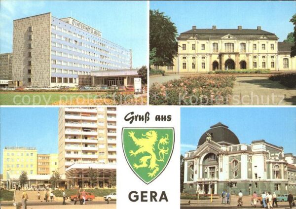 Gera Interhotel Gera Kunstgalerie Bühnen der